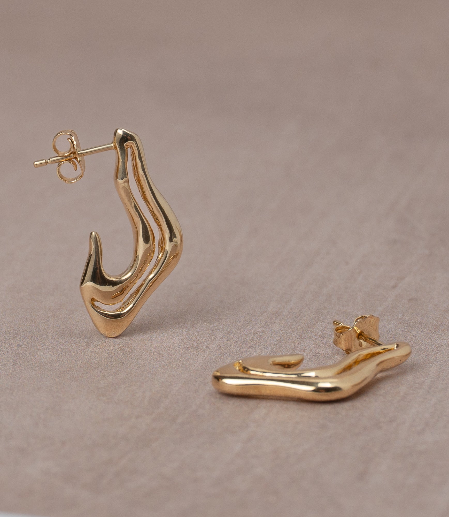Freeform Drip Earrings